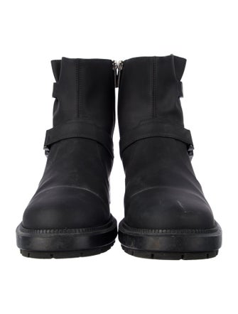 Aquatalia Leather Combat Boots