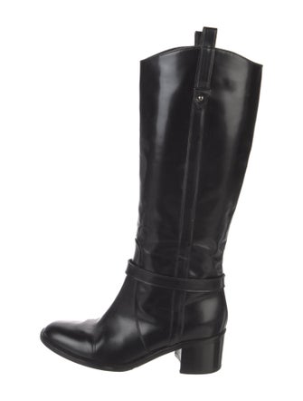 Aquatalia Leather Riding Boots