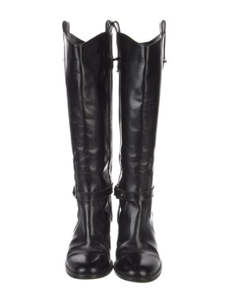 Aquatalia Leather Riding Boots