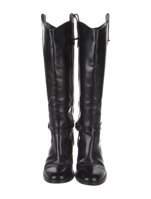 Aquatalia Leather Riding Boots