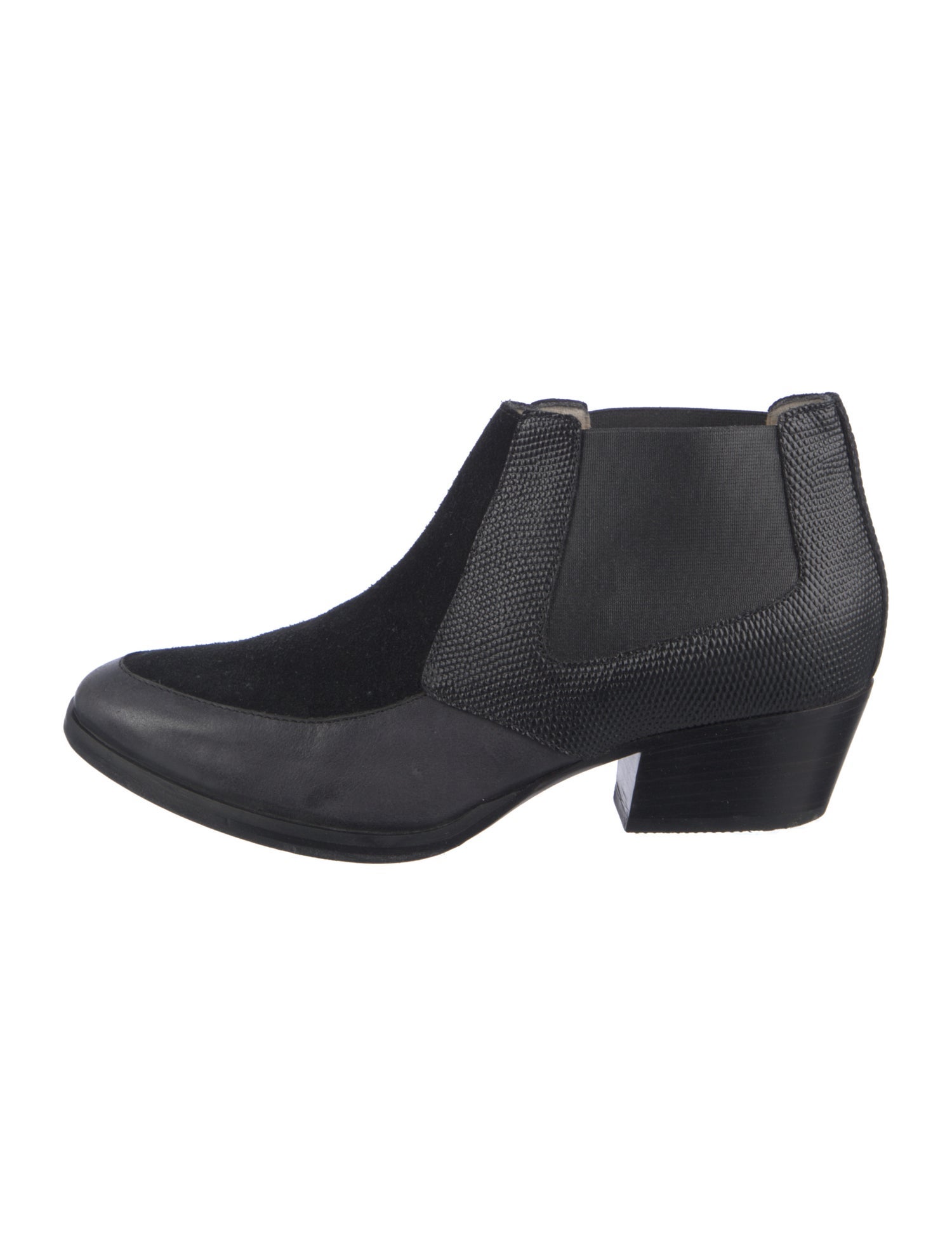 Aquatalia Leather Chelsea Boots