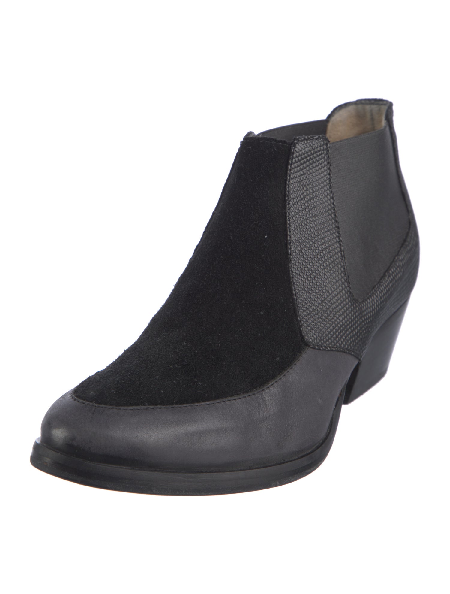 Aquatalia Leather Chelsea Boots