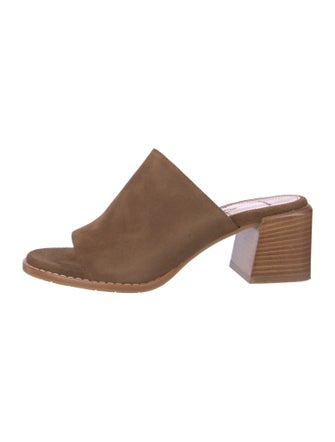 Aquatalia Suede Slides