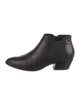 Aquatalia Leather Chelsea Boots