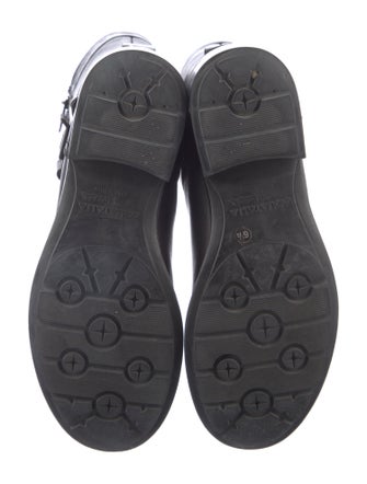 Aquatalia Leather Moto Boots