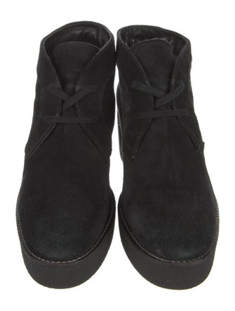 Aquatalia Suede Lace-Up Boots
