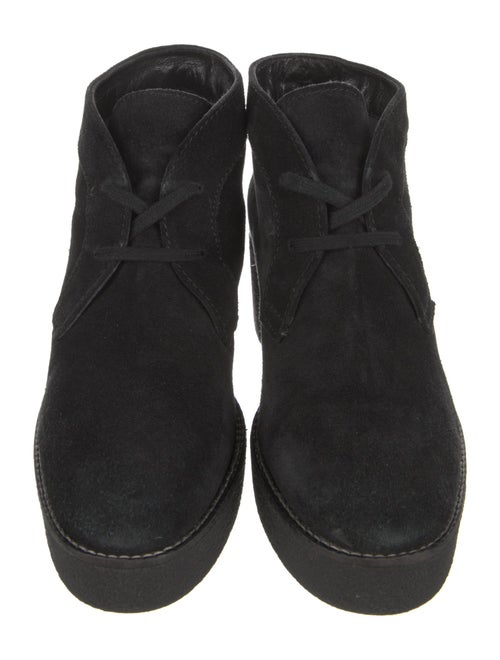 Aquatalia Suede Lace-Up Boots