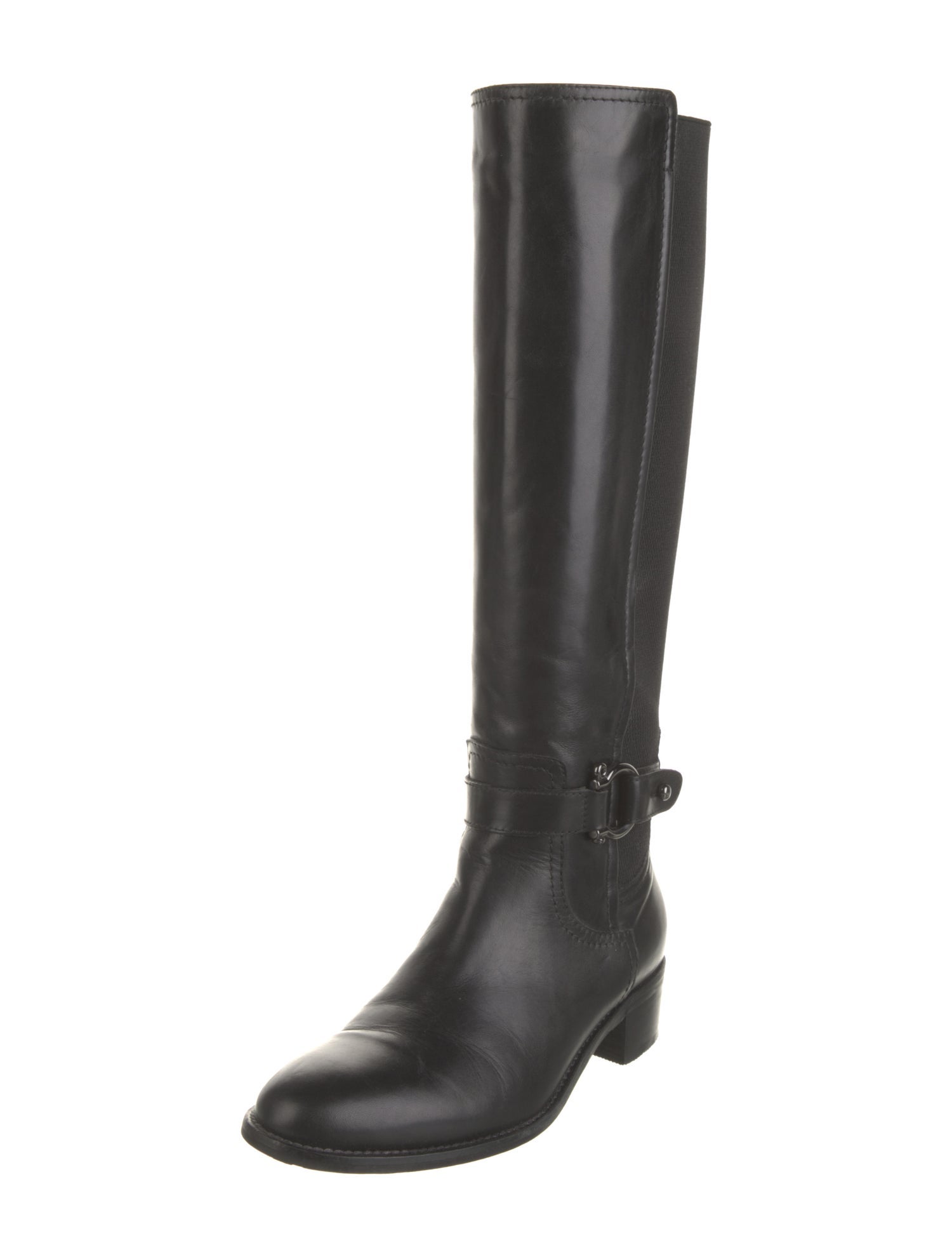Aquatalia Leather Riding Boots