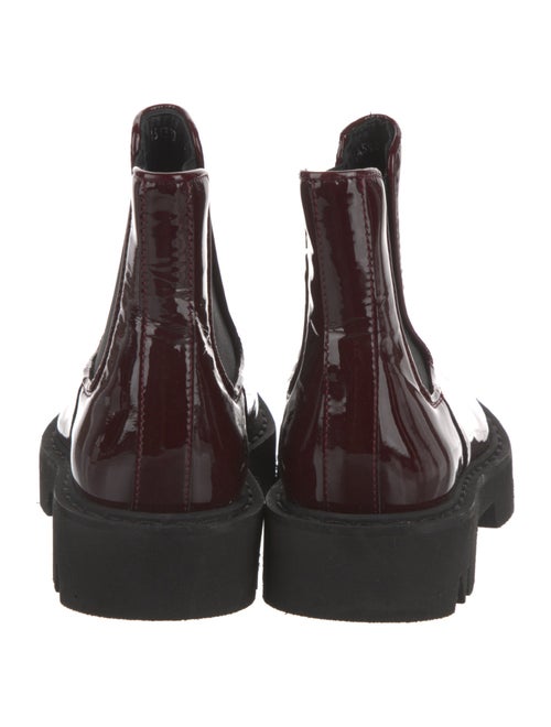 Aquatalia Patent Leather Chelsea Boots