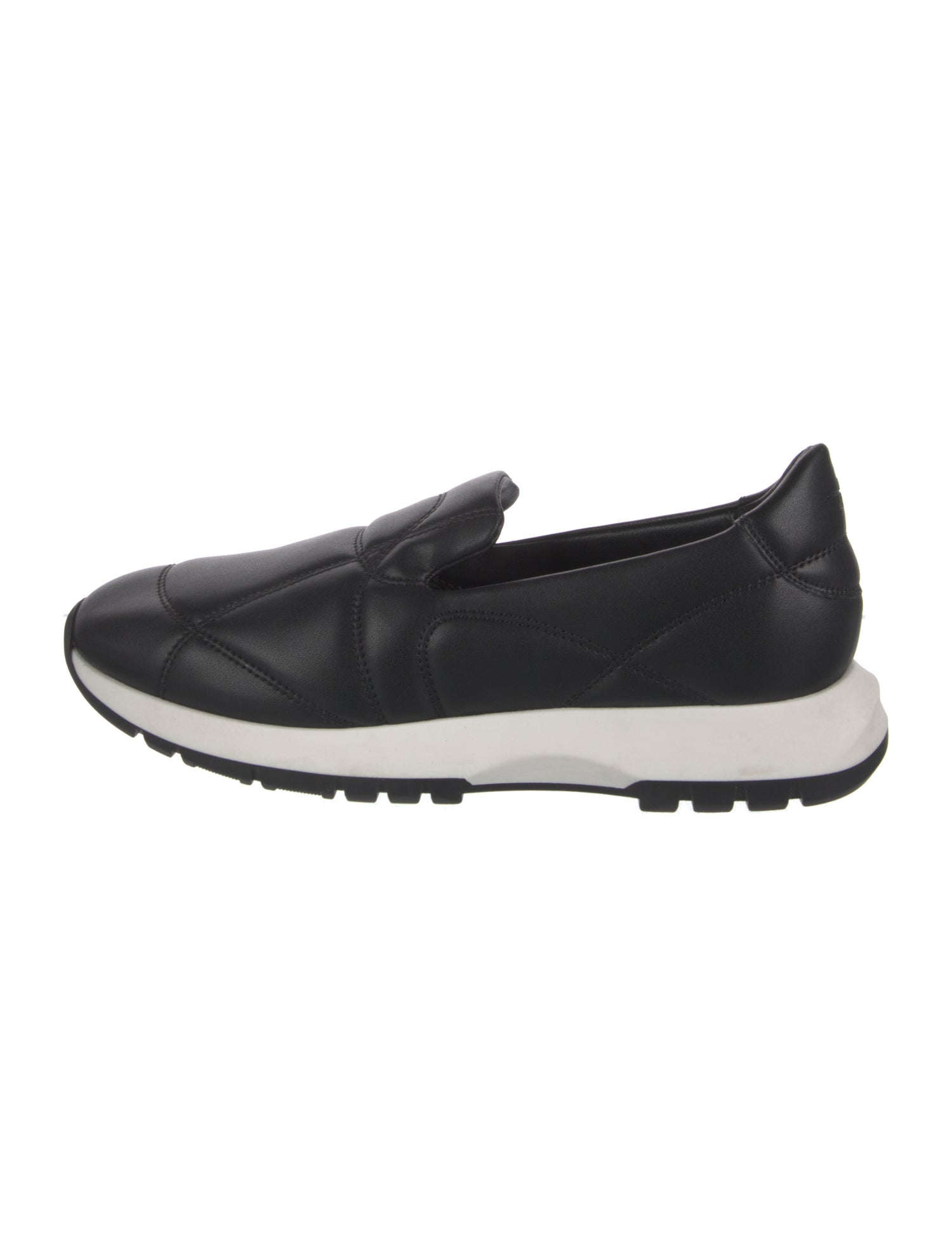 Aquatalia Leather Loafer Sneakers