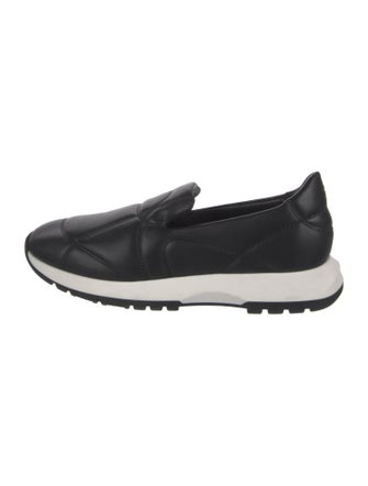 Aquatalia Leather Loafer Sneakers