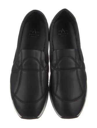 Aquatalia Leather Loafer Sneakers