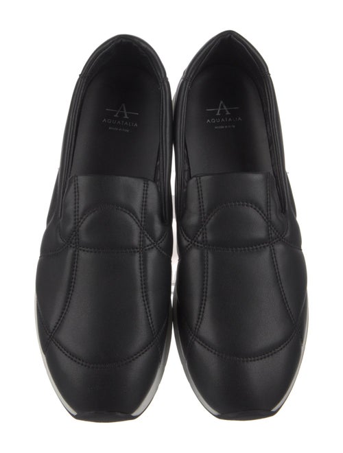 Aquatalia Leather Loafer Sneakers