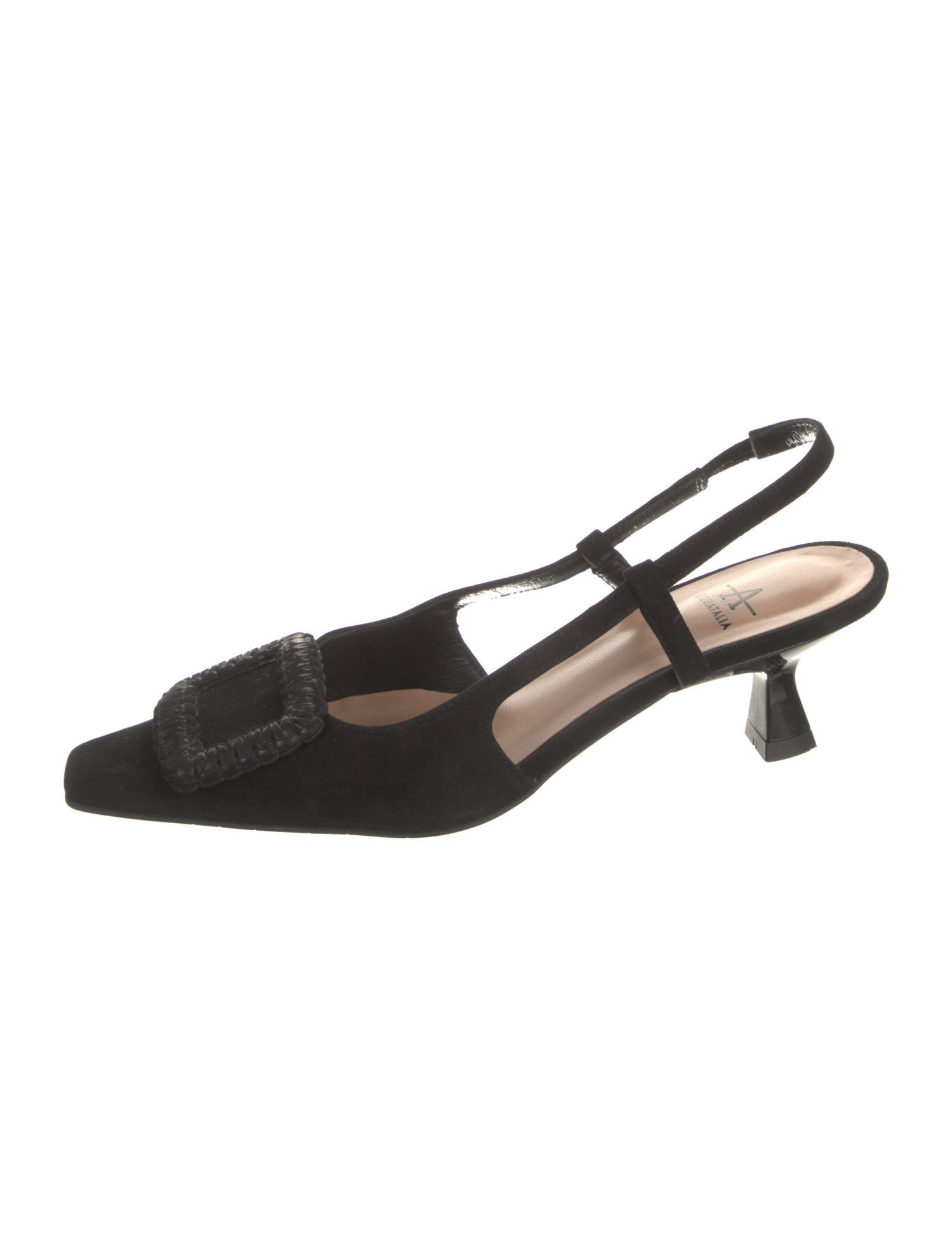 Aquatalia Suede Slingback Pumps