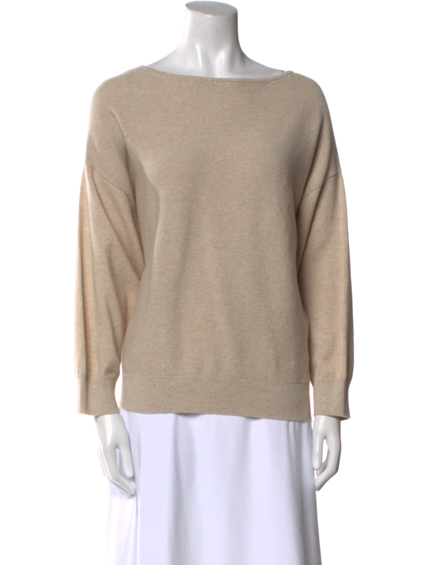 Aquatalia Cashmere Bateau Neckline Sweater