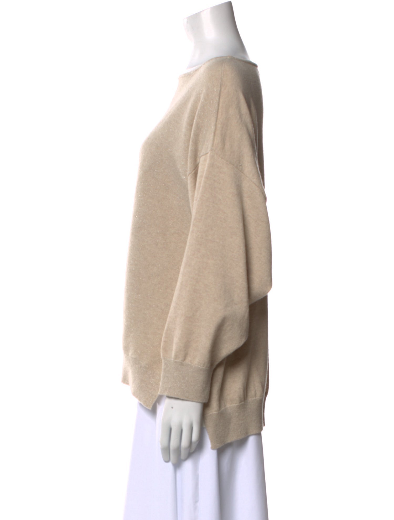 Aquatalia Cashmere Bateau Neckline Sweater