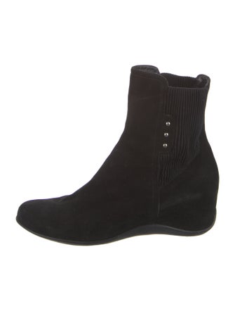 Aquatalia Suede Chelsea Boots