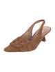 Aquatalia Suede Slingback Flats