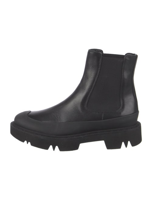 Aquatalia Leather Chelsea Boots
