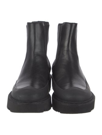 Aquatalia Leather Chelsea Boots