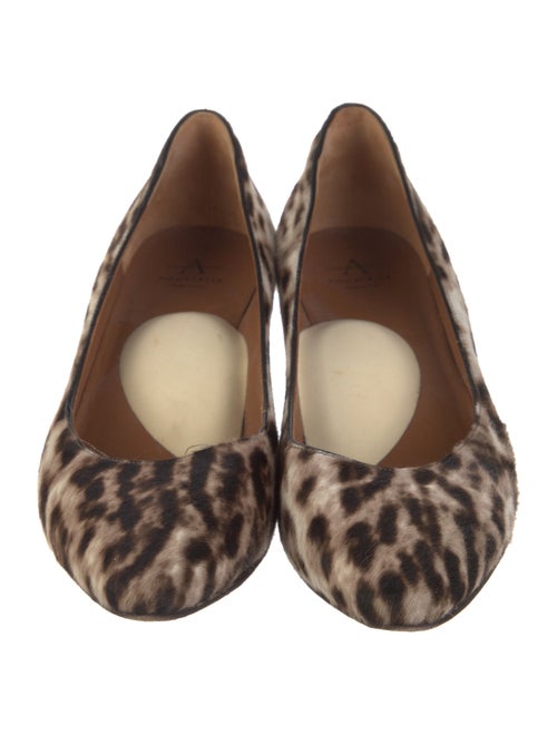 Aquatalia Ponyhair Animal Print Pumps