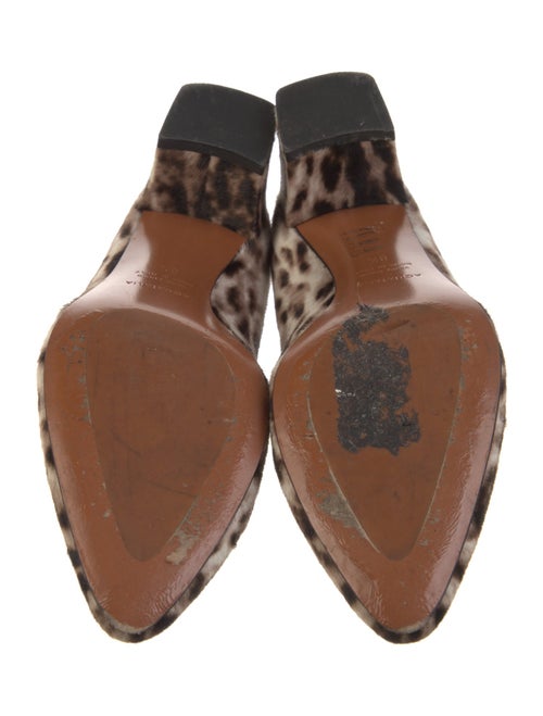 Aquatalia Ponyhair Animal Print Pumps