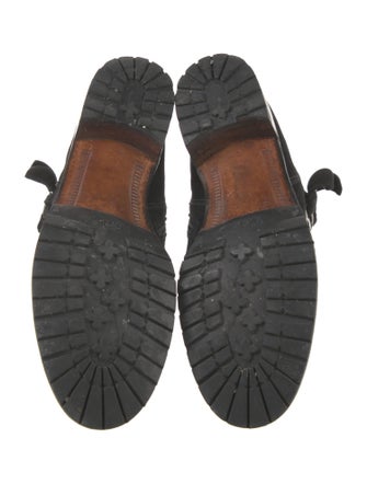 Aquatalia Suede Moto Boots