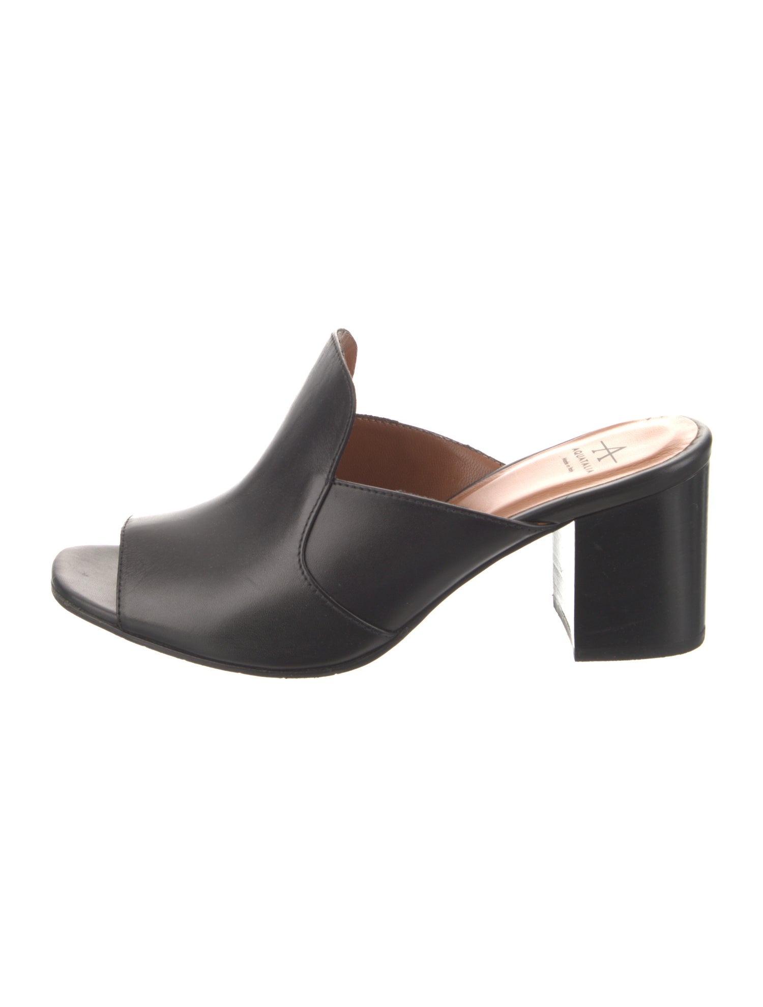 Aquatalia Leather Slides