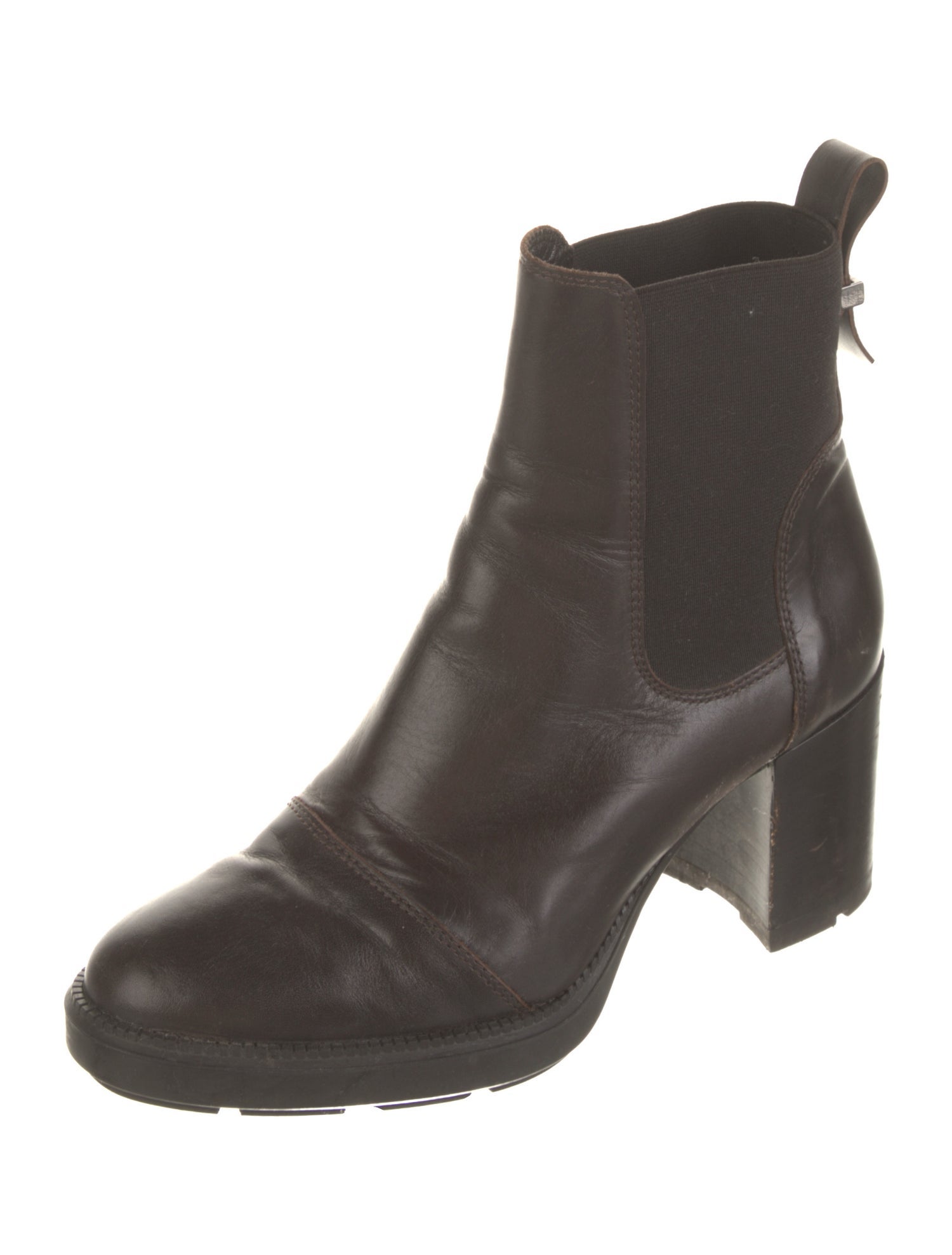 Aquatalia Leather Chelsea Boots