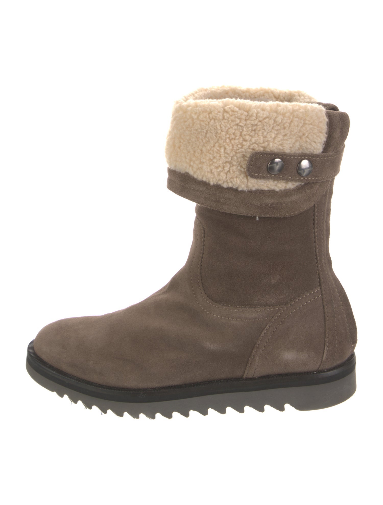 Aquatalia Suede Colorblock Pattern Boots