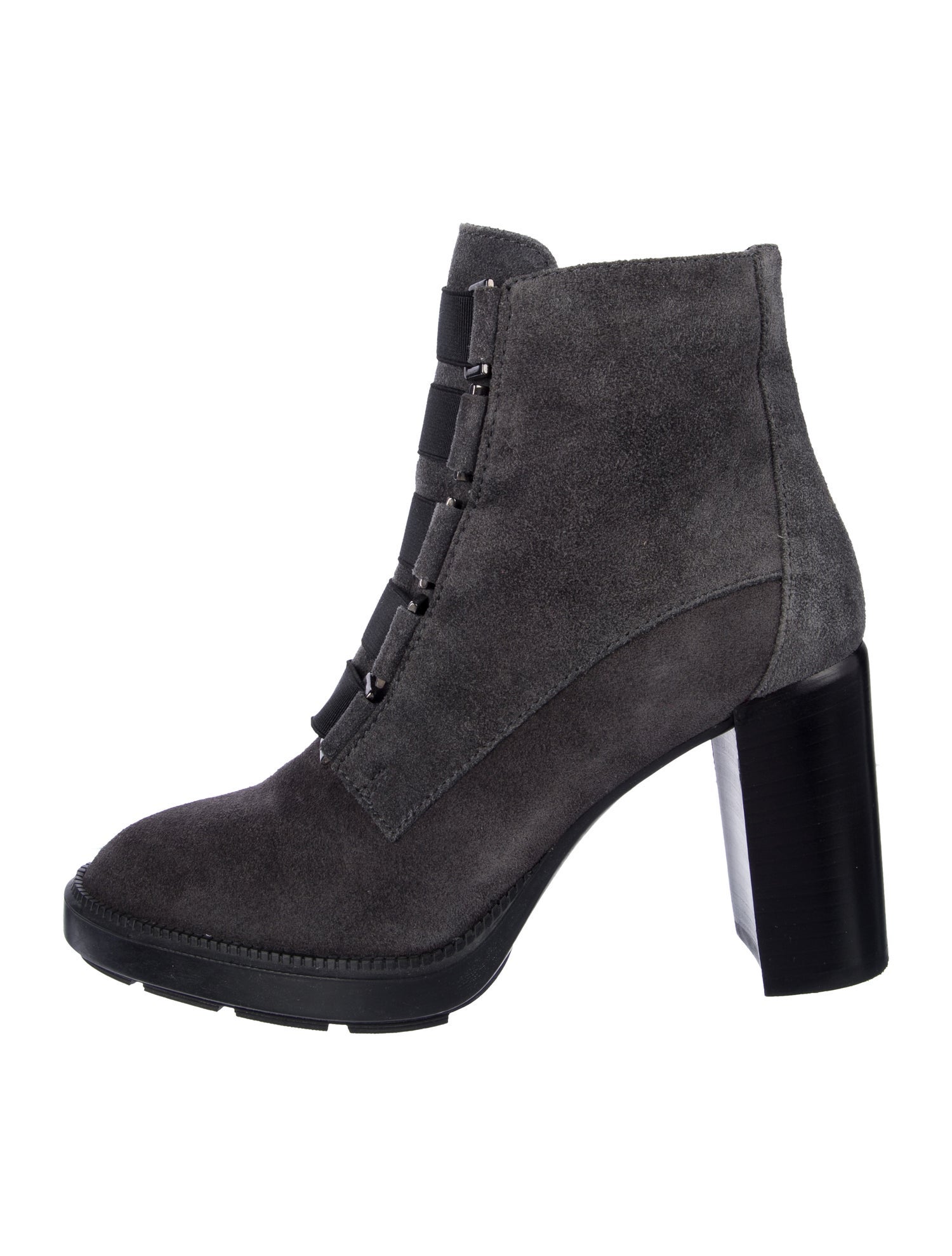 Aquatalia Suede Lace-Up Boots