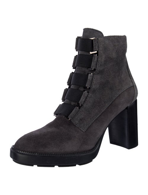 Aquatalia Suede Lace-Up Boots