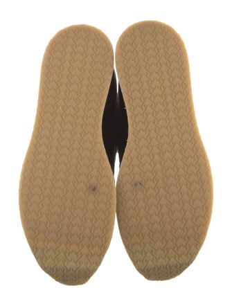 Aquatalia Leather Printed Lace-Up Boots