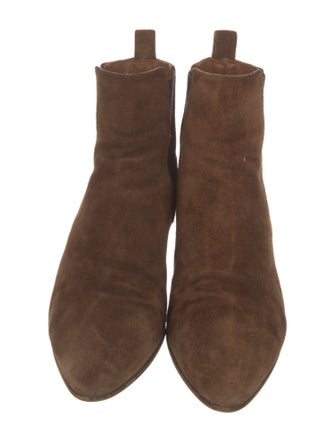 Aquatalia Suede Chelsea Boots