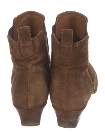 Aquatalia Suede Chelsea Boots