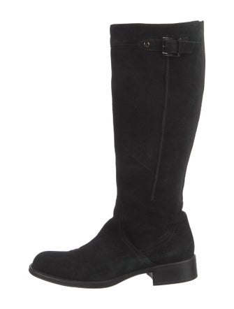 Aquatalia Suede Riding Boots