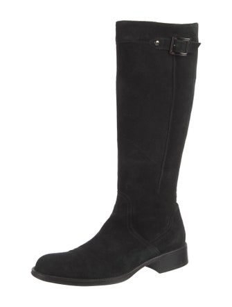 Aquatalia Suede Riding Boots