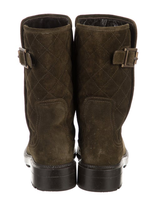 Aquatalia Suede Moto Boots