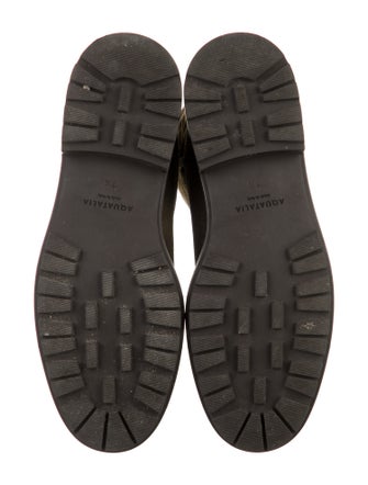 Aquatalia Suede Moto Boots