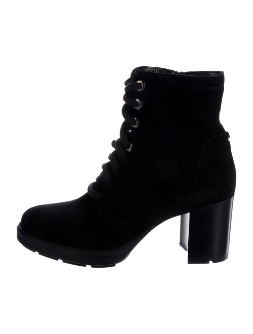 Aquatalia Suede Lace-Up Boots