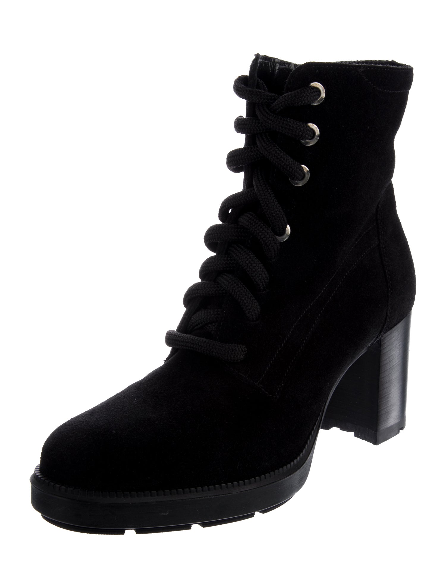 Aquatalia Suede Lace-Up Boots