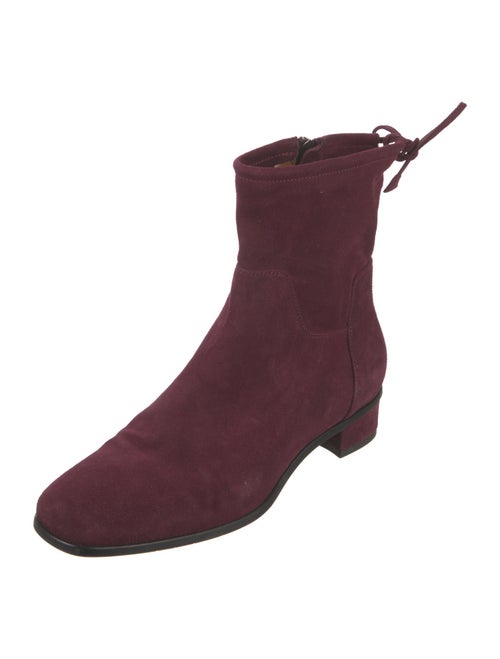 Aquatalia Suede Lace-Up Boots