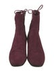 Aquatalia Suede Lace-Up Boots