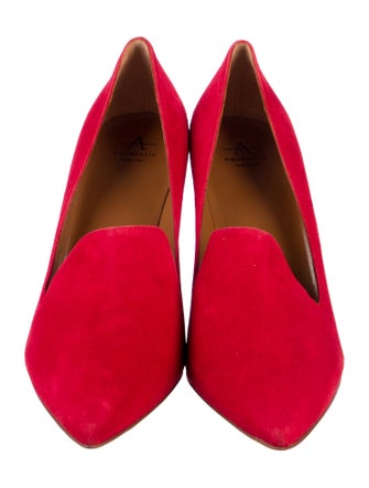 Aquatalia Suede Pumps