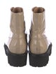 Aquatalia Patent Leather Combat Boots