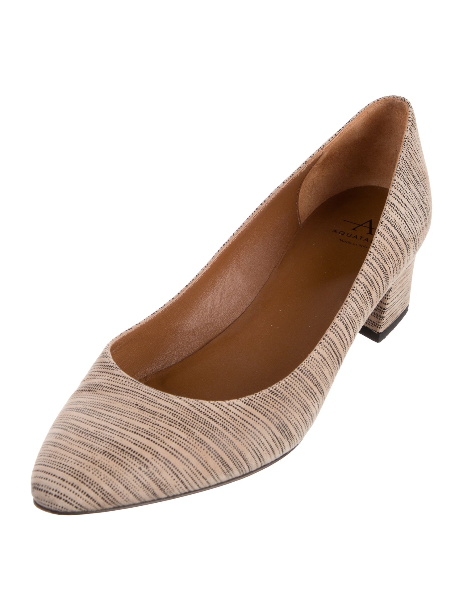 Aquatalia Suede Pumps