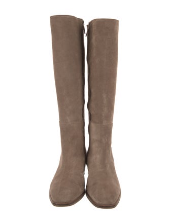 Aquatalia Suede Riding Boots