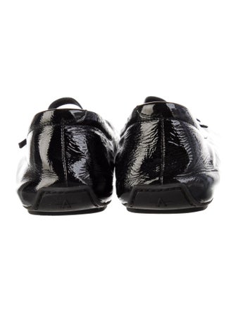 Aquatalia Patent Leather Mary Jane Flats