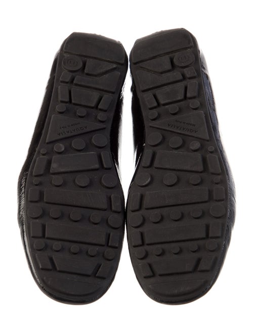 Aquatalia Patent Leather Mary Jane Flats