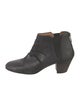 Aquatalia Leather Cutout Accent Boots